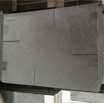 Altos estantes termales del horno de la resistencia de choque de la placa del carburo de silicio para la leña de cerámica