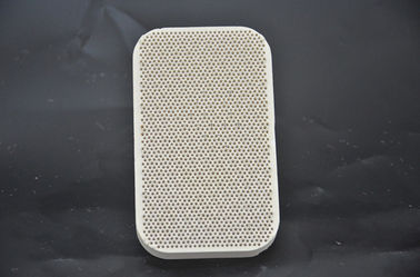 Forma blanca del rectángulo del color de la placa de cerámica de la hornilla de la resistencia térmica para el horno