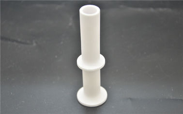 Tubo de cerámica del alto alúmina puro del 95%, pequeño SGS de cerámica del tubo del aislador