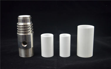 Resistencia de desgaste modificada para requisitos particulares tubo de cerámica de intensidad alta del tamaño del óxido de circonio
