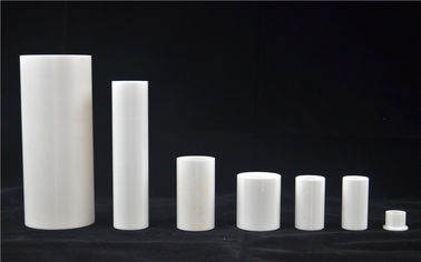 Pistón de cerámica de la circona de la precisión de la industria, pistones revestidos de cerámica del color blanco