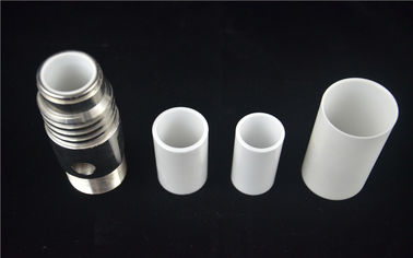 Tubo de cerámica industrial del óxido de circonio para rendimiento del uso del pistón el alto