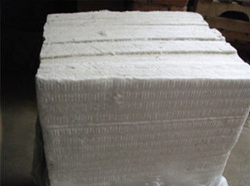 Color blanco refractario del panel de fibras de cerámica del aislamiento de alto calor para la estufa del aire