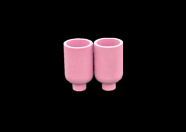 Resistencia de cerámica aislador de la temperatura alta de la boca de la voladura de arena del alúmina del rosa el 95%