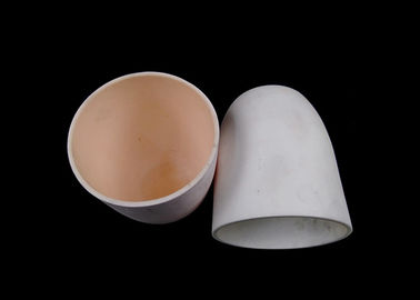 Altos crisoles de fusión de cerámica del alúmina de cerámica del crisol de la resistencia térmica