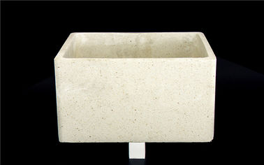 Los muebles refractarios del horno de la bandeja de cerámica del alúmina para el horno modifican tamaño para requisitos particulares