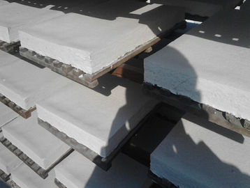 Panel de fibras de cerámica refractario blanco de la pureza elevada para el horno de alta temperatura