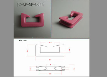 Ojeteador de cerámica rosados del óxido de aluminio Al2O3 de la materia textil el 95% el 99%