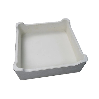 Sagger cerámico refractario resistente a la humedad en diseño rectangular o cuadrado