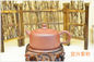Sistema púrpura de la tetera de la arcilla de la forma de la linterna, tetera Eco de Yixing del chino - amistoso
