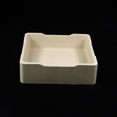 Muebles de horno duradero negro liso y plano refractario ladrillo