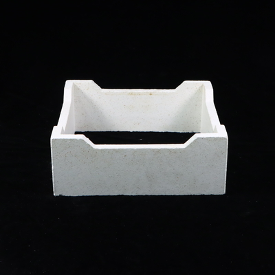 Muebles de horno duradero negro liso y plano refractario ladrillo