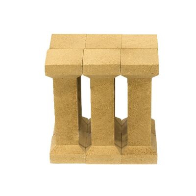 Resistencia a la trituración en frío superior a 90 MPA Fuegos de postes compuestos de corindón mullita y densidad 2,8 gcm3 diseñados para el rendimiento en sistemas de hornos industriales