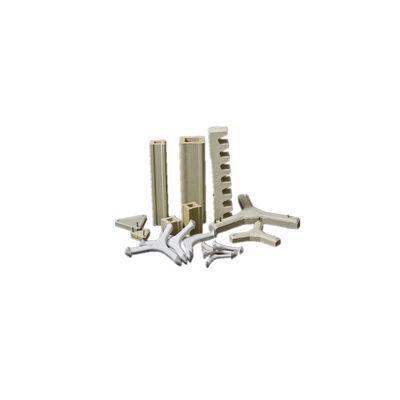 Poissons ratio 025 bandeja cerámica de óxido de aluminio con resistencia dieléctrica de 18 a 20 KV por milímetro y resistencia flexionada de 200 a 400 MPa