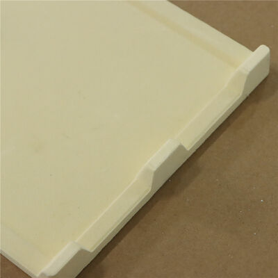 Corundum Mullite Ceramic Sagger Square Type High Temperature Resistant Kiln Furniture Ideal for Ceramic Firing Processes