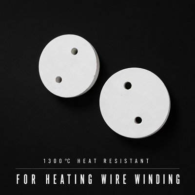 Mechanical Strength 200 to 300 MPa High Temperature Mullite Ceramic Electrical Insulators Suitable for High Thermal Stability and Durability