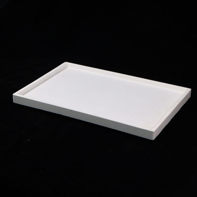 Placa de horno de cerámica de primer nivel con buena resistencia al choque térmico y resistencia a la flexión de 45 MPa