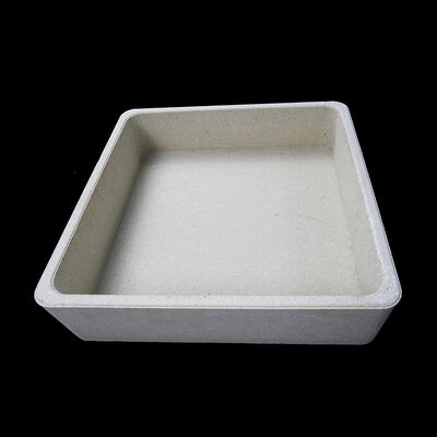 Crisol refractario de cordierita-mulita diseñado para alta resistencia a la humedad, aplicaciones personalizables, mejorando la eficiencia del horno y el producto