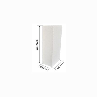 Temperatura 1000-1550 °C ladrillos refractarios industriales con alta resistencia a la abrasión diseñados para aislamiento térmico