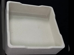 Muebles de horno refractarios lisos y planos con resistencia a la trituración a altas temperaturas> 35 MPA