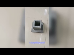 Los postes de horno de carburo de silicio negro resistentes a la corrosión con 7-8% de porosidad aparente