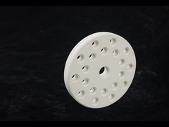 Cerámica refractaria porosa de óxido de aluminio, disco de cerámica de alumina para radiante